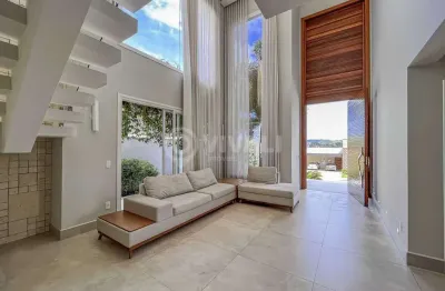 Casa em condomínio fechado com 4 quartos à venda na avenida rosa scavone, reserva santa rosa, itatiba, 320 m2 por r$ 3.500.000