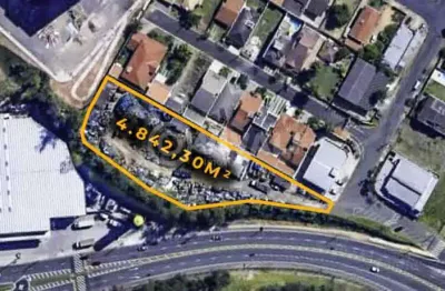 Terreno à venda na avenida invernada, parque nova suíça, valinhos, 4842 m2 por r$ 15.000.000
