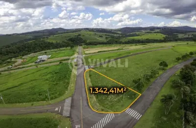 Terreno em condomínio fechado à venda na rodovia alkindar monteiro junqueira, sítio da moenda, itatiba, 1342 m2 por r$ 350.000