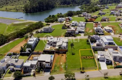 Terreno em condomínio fechado à venda na rua engenheiro josé pedro paladino, residencial sete lagos, itatiba, 571 m2 por r$ 365.000