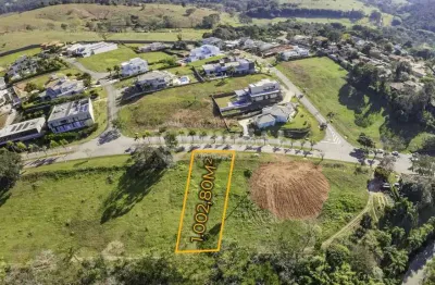 Terreno em condomínio fechado à venda na estrada antônio américo suzan, condominio village das palmeiras, itatiba, 1002 m2 por r$ 638.000