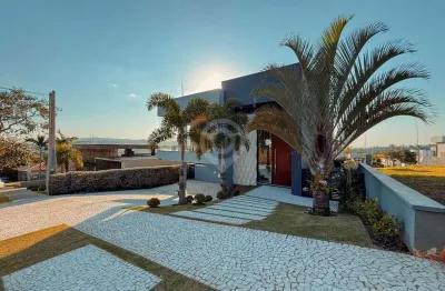 Casa em condomínio fechado com 3 quartos à venda na avenida rosa scavone, reserva santa rosa, itatiba, 350 m2 por r$ 2.760.000