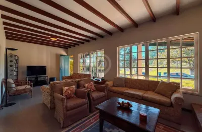 Casa em condomínio fechado com 4 quartos à venda na estrada municipal do feital, zona rural, morungaba, 425 m2 por r$ 950.000