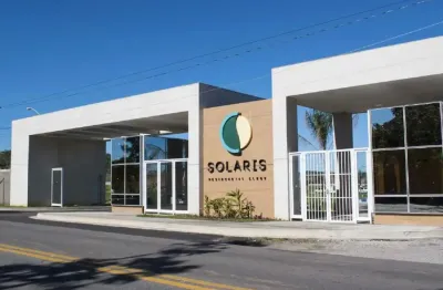 Vendo ótimo terreno no condomínio solaris club com ótimo preço