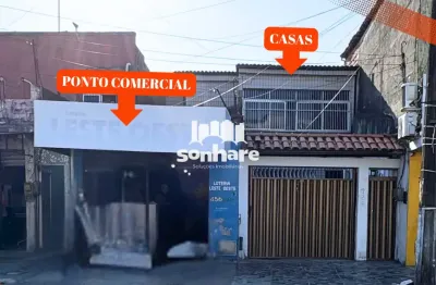 Imóvel com 02 casas + ponto comercial na av. themberg – localização estratégica!