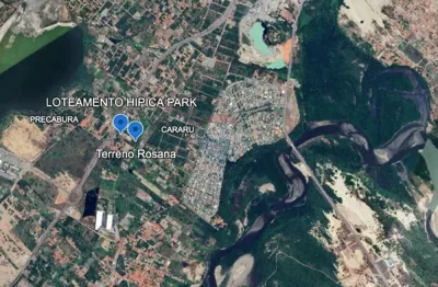 Terreno de esquina | 735m² | hípica park – precabura | eusébio/ce