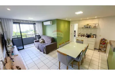 Apartamento 3q em fortaleza: conforto e segurança / condomínio cervantes.