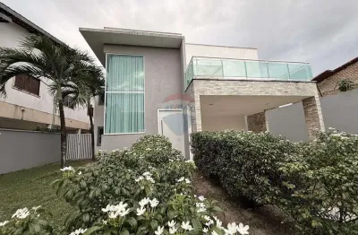 Casa duplex 4 suítes no condomínio vivendas do ramalhete – placa solar -  eusébio/ce