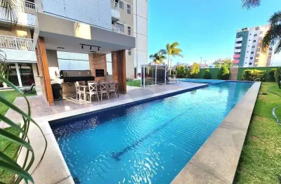 Apartamento de 3 suítes à venda no ed. bellagio luciano cavalcante | nascente, 2 vagas e vista livre