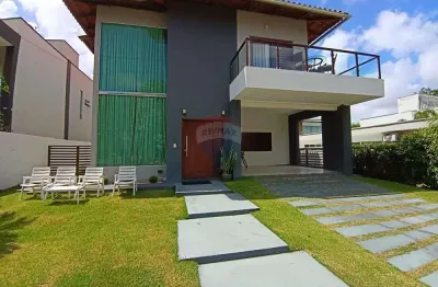 Casa de luxo em eusébio com infraestrutura completa / condominio quintas do lago.