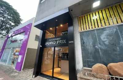 Apartamento semi mobiliado para locação no centro de foz do iguaçu, condomínio grand prix