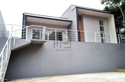 Casa à venda - 110m² de área construída - 3 dormitórios - condomínio parque rizzo/cotia, sp