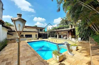 Casa comercial com 3 salas para alugar na avenida dona cherubina viana, 1, vila santo antônio, cotia, 480 m2 por r$ 12.000