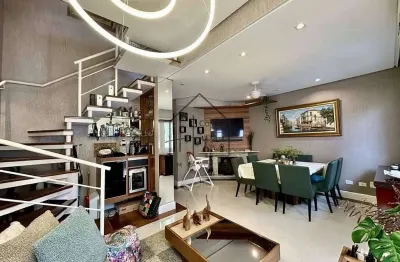 Casa em condomínio fechado com 3 quartos à venda na rua chicago, 100, jardim rebelato, cotia, 130 m2 por r$ 870.000