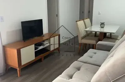 Apartamento Mobiliado com Terraço – 3 Dormitórios – 63 m² de área total - Vargem Grande Paulista/SP