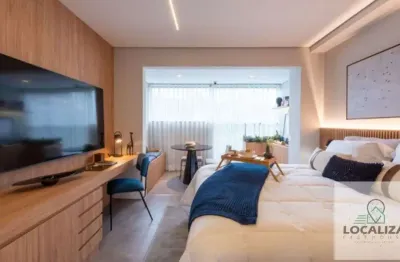 Apartamento pronto na vila clementino, são paulo com 1 suíte e lazer completo