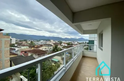 Apartamento novo 2 dormitórios sendo 1 suíte na praia do itaguá com vista para o mar em ubatuba sp