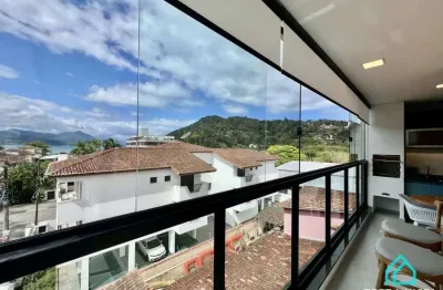Apartamento à venda com 1 suíte com vista mar na praia do tenório ubatuba sp