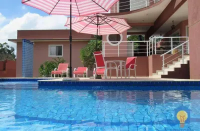 Casa com 4 suítes à venda - r$ 3.498.000 - chácara de la rocca - carapicuíba/sp