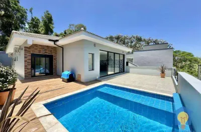 Casa com 3 suítes à venda, 525 m² por r$ 2.600.000 - granja viana - cotia/sp