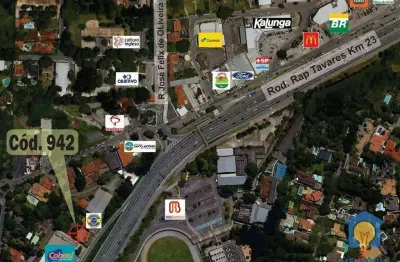 Terreno, 1319 m² - venda por r$ 2.375.000,00 ou aluguel por r$ 15.215,00/mês - parque são george - cotia/sp