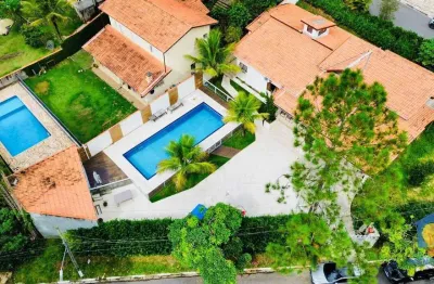 Casa com 4 suites, 600 m² - venda por r$ 1.550.000 ou aluguel por r$ 9.800/mês - colinas de são fernando - cotia/sp