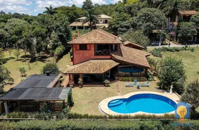 Casa com 4 suítes, 724 m² - venda por r$ 5.900.000 ou aluguel por r$ 33.000/mês - vila de são fernando - cotia/sp