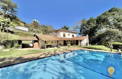 Casa com 4 dormitórios à venda, 478 m² por r$ 1.600.000,00 - granja viana - vila real do moinho velho - embu das artes/sp