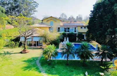 Casa com 5 suítes, 2805 m² - venda por r$ 8.000.000 ou aluguel por r$ 40.337/mês - jardim mediterrâneo - cotia/sp