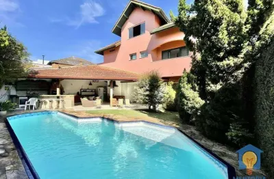 Casa com 4 suítes à venda, 407 m² por r$ 2.200.000 - são paulo ii - cotia/sp