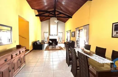 Casa com 4 dormitórios à venda, 366 m² por r$ 1.100.000,00 - chácara represinha - cotia/sp