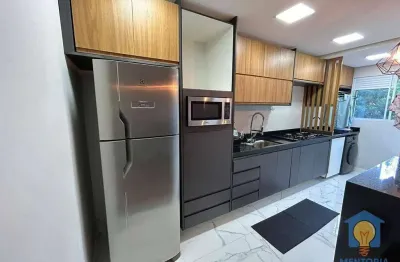 Apartamento com 2 dormitórios à venda, 59 m² por r$ 300.000,00 - granja viana – km 26 - cotia/sp