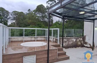 Cobertura com 3 dormitórios à venda, 182 m² por r$ 940.000,00 - granja viana - cotia/sp