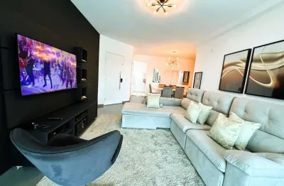 Apartamento com 3 dormitórios para alugar, 128 m² por r$ 4.400,00/mês - centro - embu das artes/sp