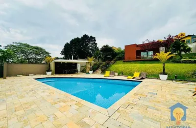 Casa com 3 suítes, 1.171 m² - venda por r$ 3.500. ou aluguel por r$ 16.083/mês - granja viana - passárgada - cotia/sp