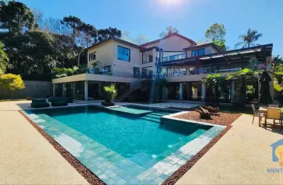 Casa com 4 suítes à venda, 1000 m² por r$ 13.900.000 - granja viana – haras guancan - cotia/sp