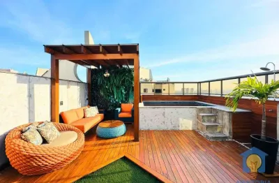 Cobertura à venda, 140 m² por r$ 1.200.000 - condomínio pitagueiras i - taboão da serra/sp
