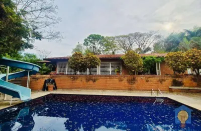 Casa com 4 dormitórios, 5000 m² - venda por r$ 4.700.000 ou aluguel por r$ 16.000/mês - parque silvino pereira - cotia/sp