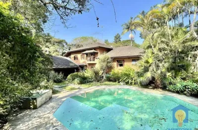 Casa com 5 suítes, 923 m² - venda por r$ 2.950.000 ou aluguel por r$ 20.690/mês - miolo da granja - cotia/sp