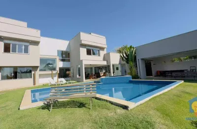 Casa com 5 suítes, 664 m² - venda por r$ 6.800.000 ou aluguel por r$ 26.350/mês - granja viana ii gleba 4 e 5 - cotia/sp