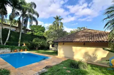 Casa semi térrea com 5 quartos/03 suítes à venda, 360 m² por r$ 1.825.000 - granja viana - jardim colibri - cotia/sp