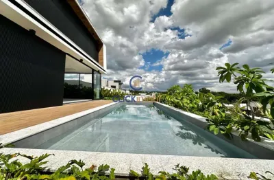 Casa em condomínio fechado com 4 quartos à venda na rua das palmas, 1, alphaville dom pedro 3, campinas, 382 m2 por r$ 4.800.000