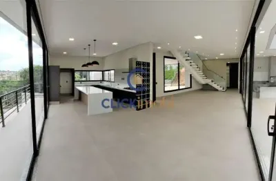 Casa em condomínio fechado com 4 quartos à venda na rua armando eurico stocco, 13, jardim botânico (sousas), campinas, 288 m2 por r$ 2.990.000