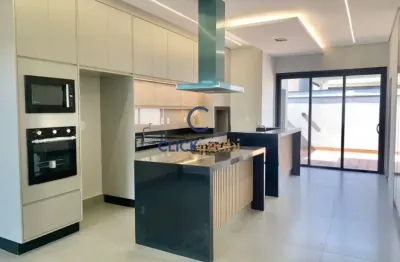 Casa em condomínio fechado com 3 quartos à venda na rua josé benendito felix, 119, parque brasil 500, paulínia, 193 m2 por r$ 1.630.000