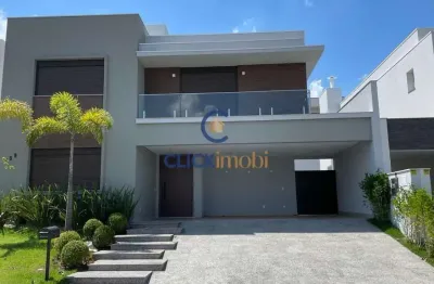 Casa em condomínio fechado com 3 quartos à venda na avenida carlos diaulas serpa, loteamento parque dos alecrins, campinas, 339 m2 por r$ 2.990.000