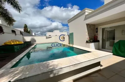 Casa em condomínio fechado com 3 quartos à venda na avenida carlos diaulas serpa, 1, loteamento parque dos alecrins, campinas, 233 m2 por r$ 2.300.000