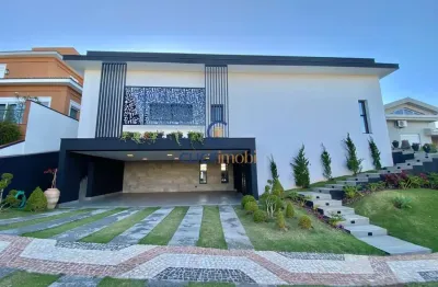 Casa em condomínio fechado com 4 quartos à venda na rua viles de france, ville sainte helene, campinas, 405 m2 por r$ 4.950.000