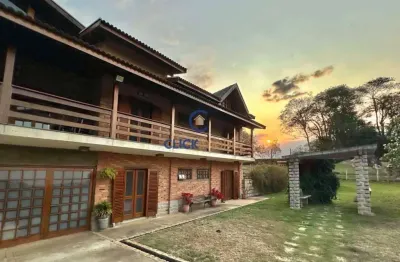 Chácara / sítio com 6 quartos à venda na das goiabeiras, 10, parque valinhos, valinhos, 562 m2 por r$ 2.600.000