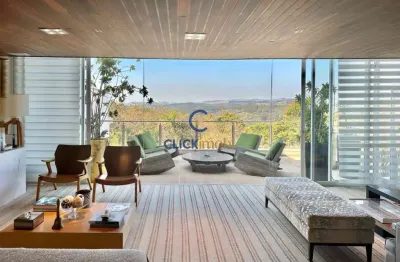 Casa em condomínio fechado com 4 quartos à venda na rua san conrado, s/n, 415, loteamento caminhos de san conrado (sousas), campinas, 750 m2 por r$ 2.570.000