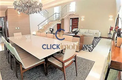 Casa em condomínio fechado com 4 quartos à venda na rua professor roberto magalhães randi, 125, loteamento mont blanc residence, campinas, 437 m2 por r$ 4.290.000